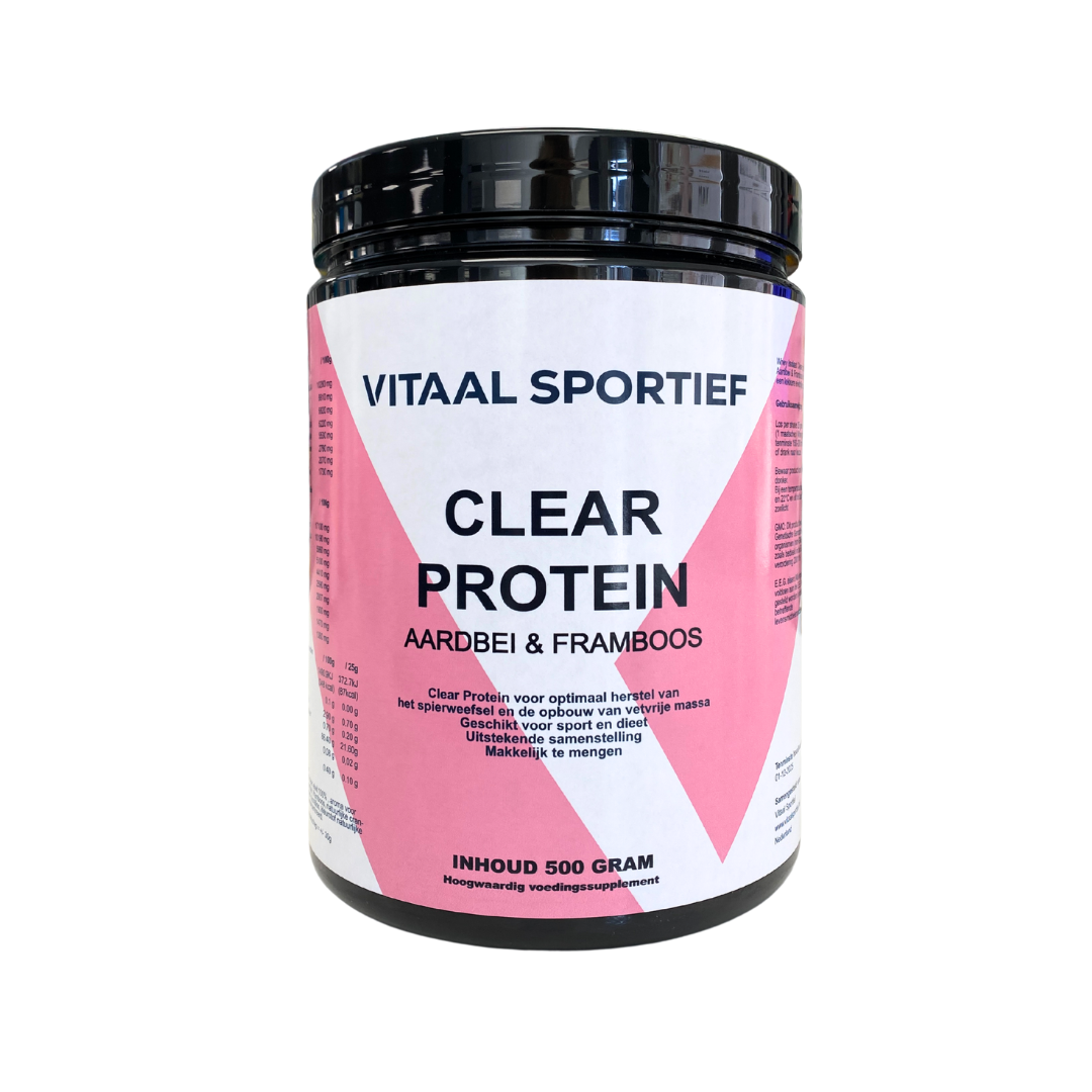 Clear Protein - Aardbei - Framboos