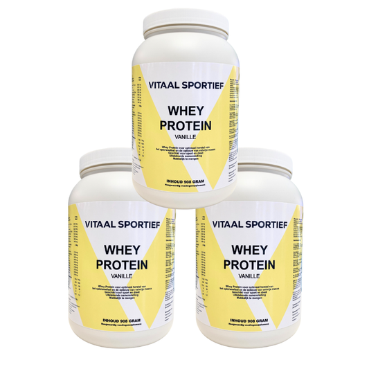 3 x Whey Eiwit Vanille