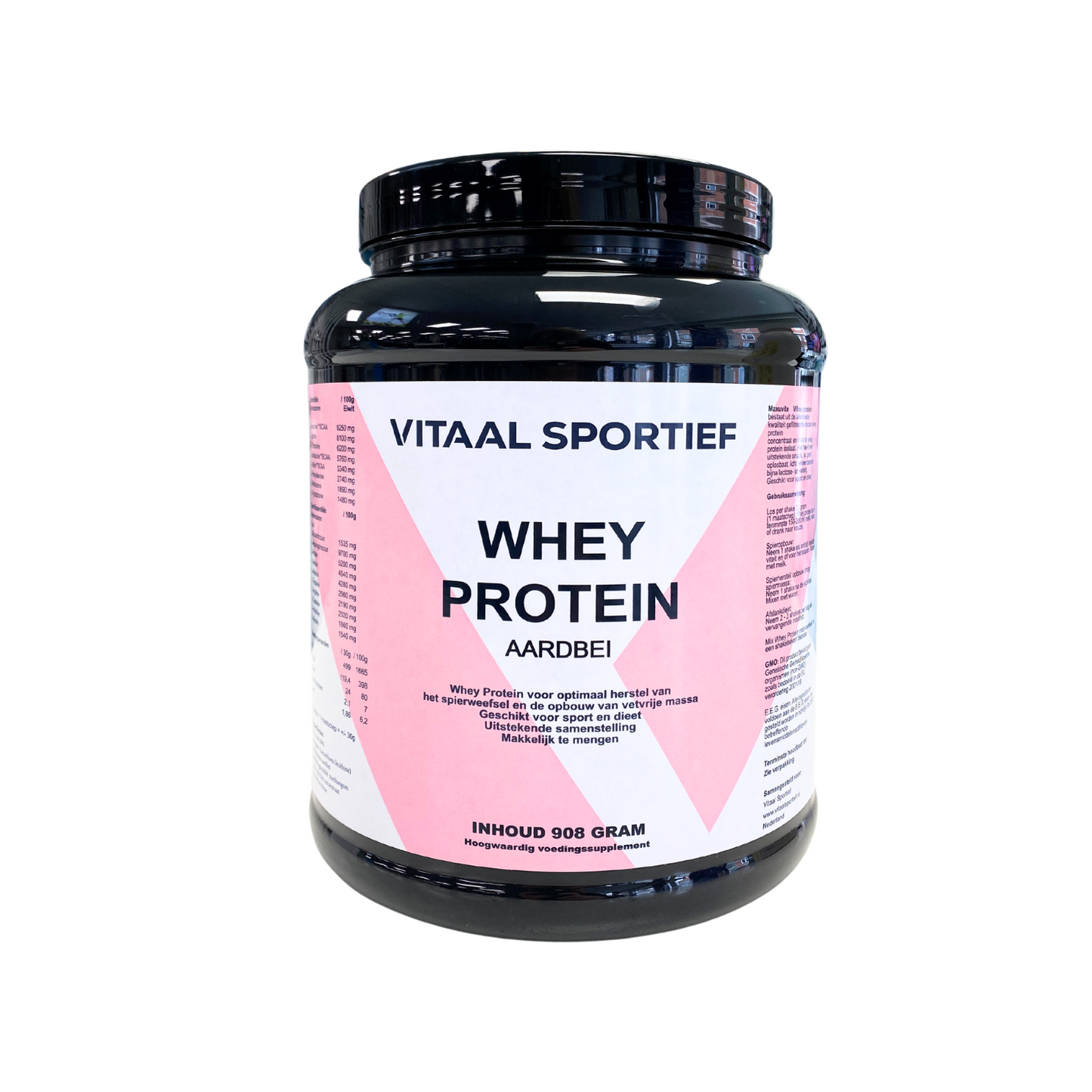 Whey protein Aardbei